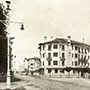 1933 -Capuchinos -La avenida Baja Navarra en el cruce con la plaza de Merindades
